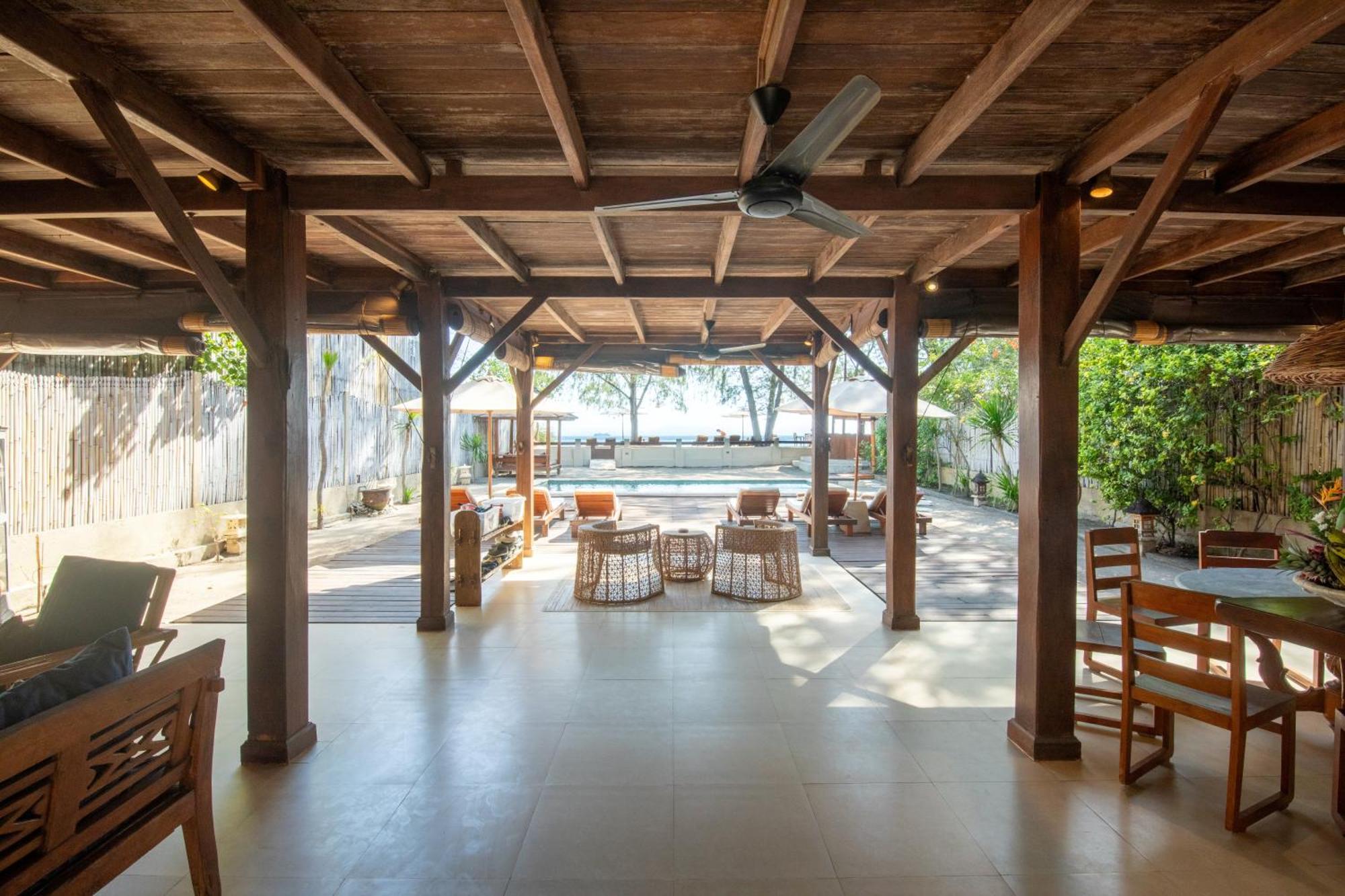 The Gili Beach Resort Gili Trawangan Exterior foto